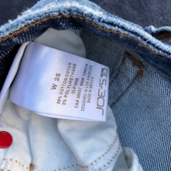 Boyfriend Distressed Joe Jeans sz 25 - Picture 5 of 5